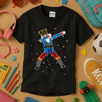 Dabbing Nutcracker Christmas Nutcracker Dab Xmas Kids T-Shirt