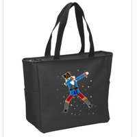 Dabbing Nutcracker Christmas Nutcracker Dab Xmas Zip Tote Bag