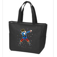 Dabbing Nutcracker Christmas Nutcracker Dab Xmas Zip Tote Bag