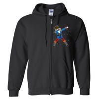 Dabbing Nutcracker Christmas Nutcracker Dab Xmas Full Zip Hoodie