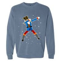 Dabbing Nutcracker Christmas Nutcracker Dab Xmas Garment-Dyed Sweatshirt