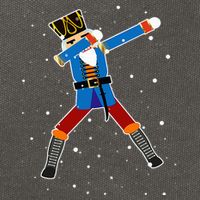 Dabbing Nutcracker Christmas Nutcracker Dab Xmas Cotton Canvas Backpack