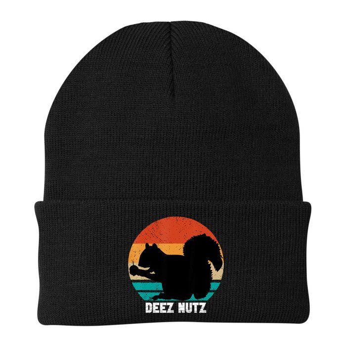Deez Nutz Christmas Gopher Funny Saying Dees Nutz Ugly Xmas Knit Cap Winter Beanie