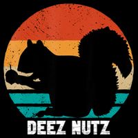 Deez Nutz Christmas Gopher Funny Saying Dees Nutz Ugly Xmas Drawstring Bag