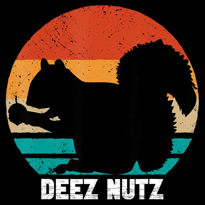 Deez Nutz Christmas Gopher Funny Saying Dees Nutz Ugly Xmas Drawstring Bag