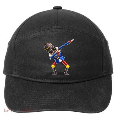 Dabbing Nutcracker Christmas Costume Gifts Boys 7-Panel Snapback Hat