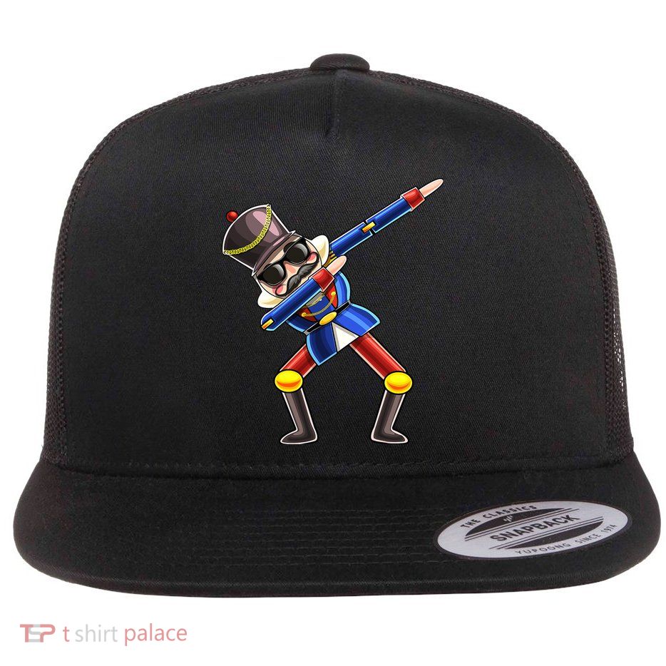 Dabbing Nutcracker Christmas Costume Gifts Boys Flatbill Hat