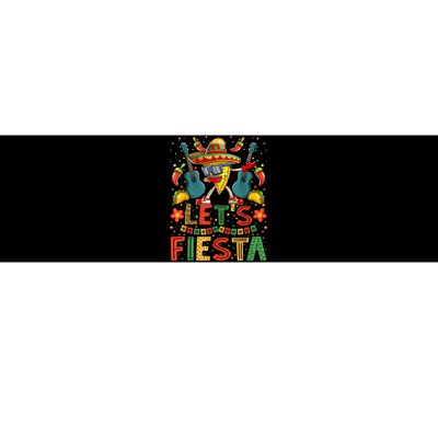 Dabbing Nacho Cinco De Mayo Women Men Lets Fiesta Bumper Sticker