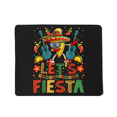 Dabbing Nacho Cinco De Mayo Women Men Lets Fiesta Mousepad