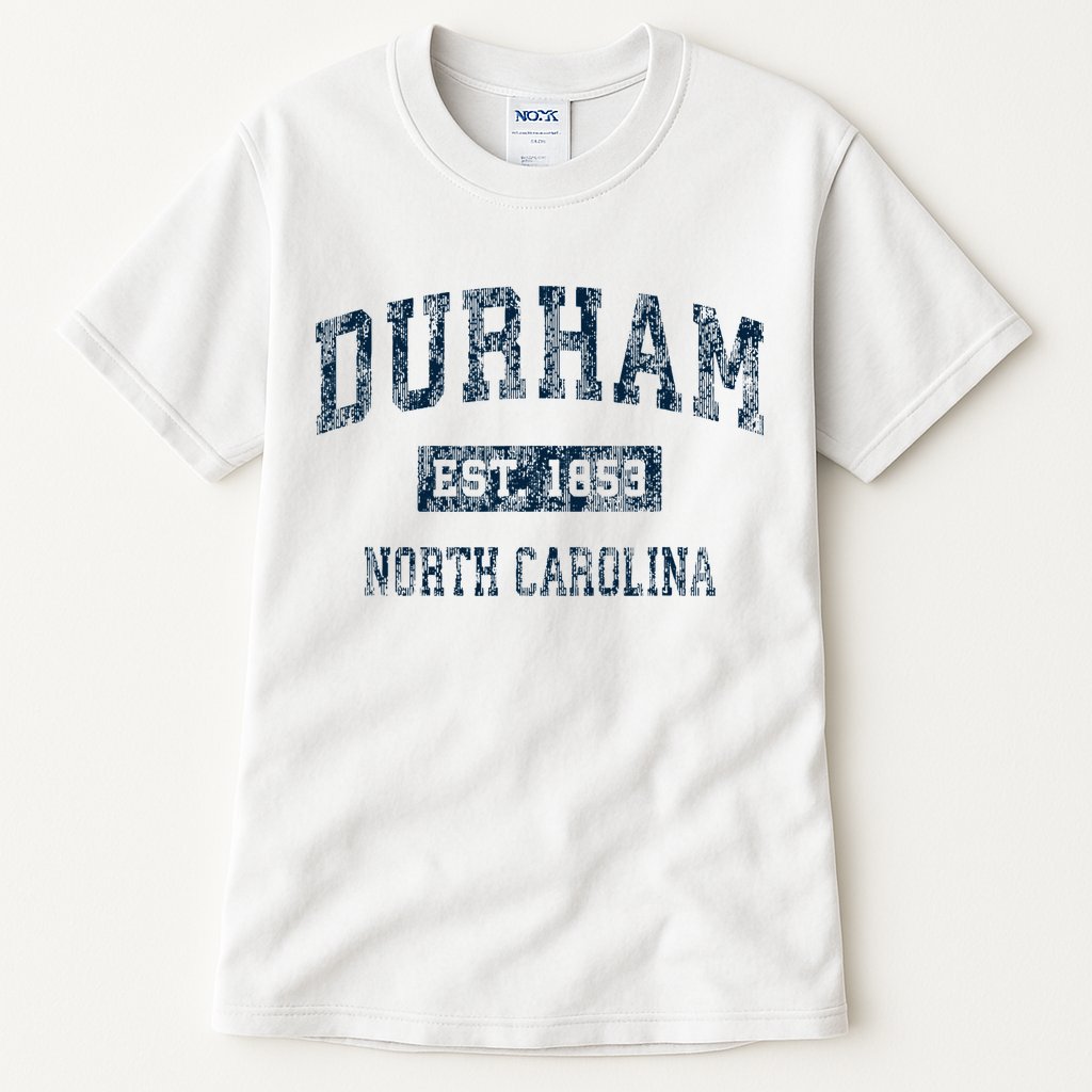 Durham North Carolina Nc Vintage Sports Tall T-Shirt