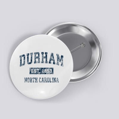 Durham North Carolina Nc Vintage Sports Button