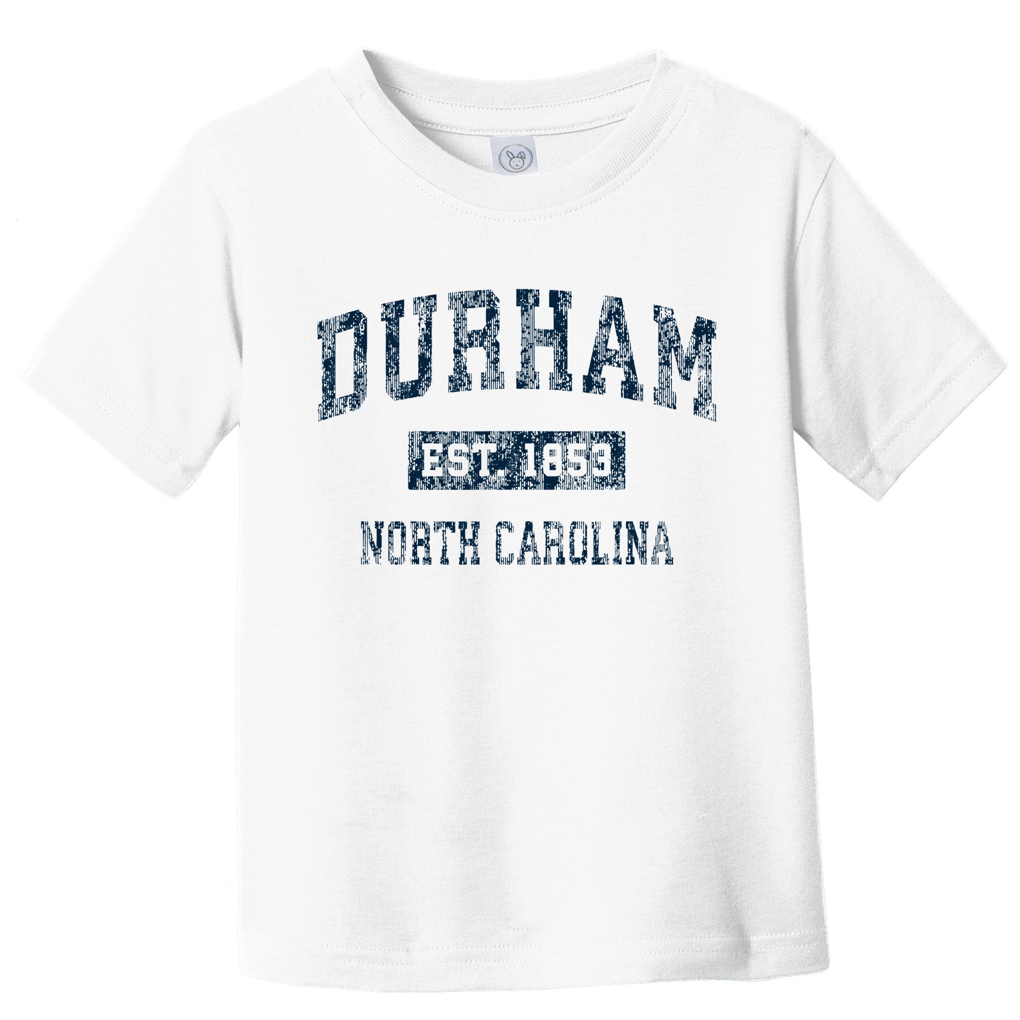 Durham North Carolina Nc Vintage Sports Toddler T-Shirt