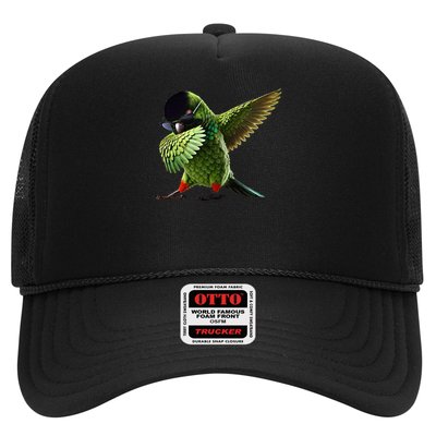 Dabbing Nanday Conure Parrot Trucker Hat