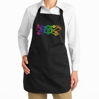 DnD D20 Atom Rainbow Gamer Apron