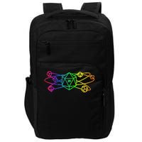 DnD D20 Atom Rainbow Gamer Impact Tech Backpack