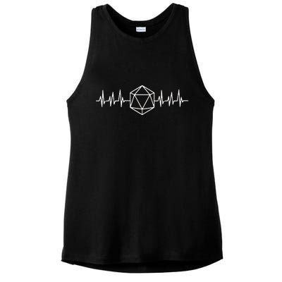 DnD D20 Life Pulse Ladies PosiCharge Tri-Blend Wicking Tank