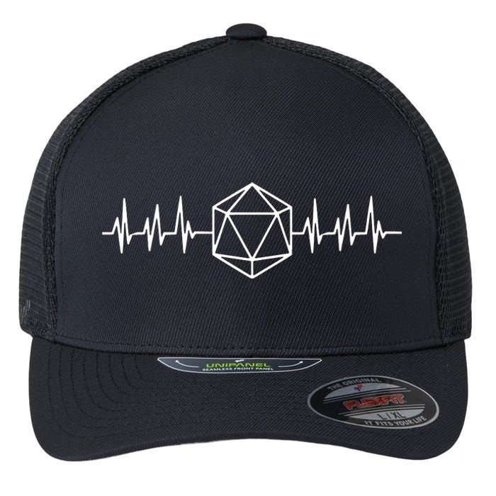 DnD D20 Life Pulse Flexfit Unipanel Trucker Cap