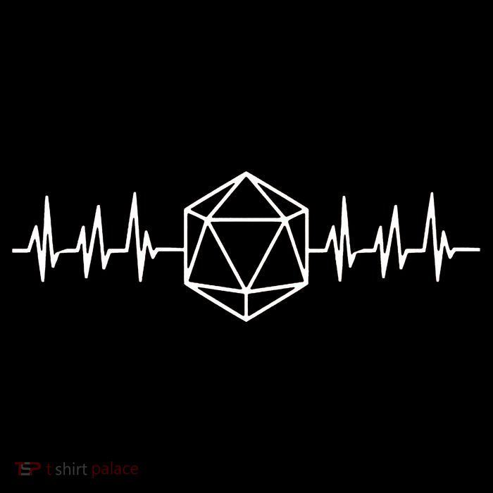 DnD D20 Life Pulse T-Shirt