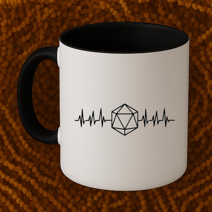 DnD D20 Life Pulse Mug