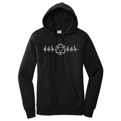 DnD D20 Life Pulse Women's Pullover Hoodie