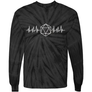 DnD D20 Life Pulse Tie-Dye Long Sleeve Shirt