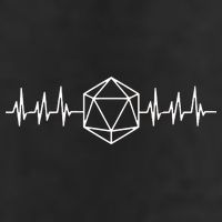 DnD D20 Life Pulse Golf Towel