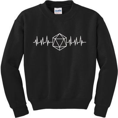 DnD D20 Life Pulse Kids Sweatshirt