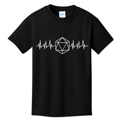 DnD D20 Life Pulse Kids T-Shirt