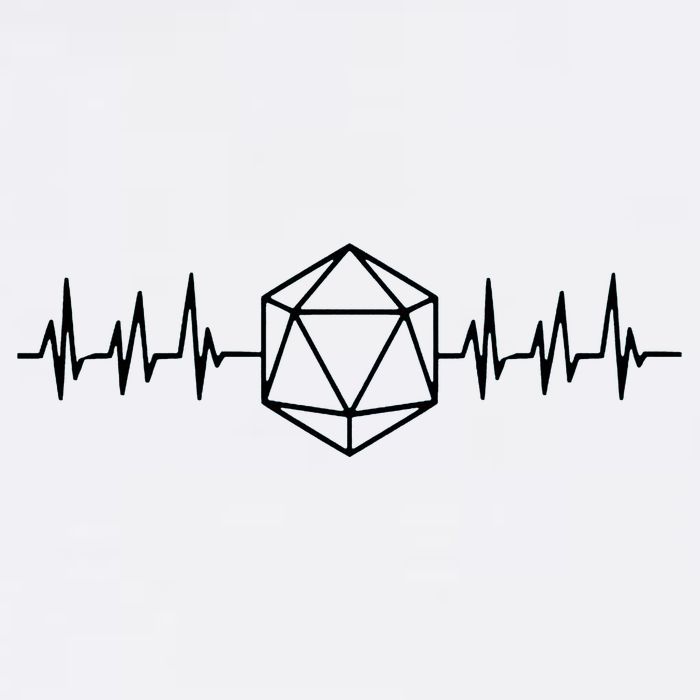 DnD D20 Life Pulse Garment-Dyed Sweatshirt