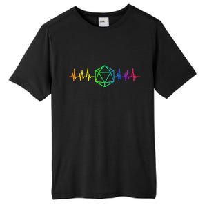 DnD D20 Life Pulse Rainbow Tall Fusion ChromaSoft Performance T-Shirt