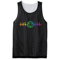 DnD D20 Life Pulse Rainbow Mesh Reversible Basketball Jersey Tank