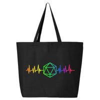 DnD D20 Life Pulse Rainbow 25L Jumbo Tote
