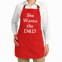 DnD Funny She Wants The D&D Apron