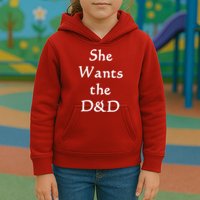 DnD Funny She Wants The D&D Kids Hoodie