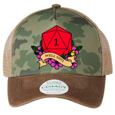 DND Well Shit Dice Game Legacy Tie Dye Trucker Hat