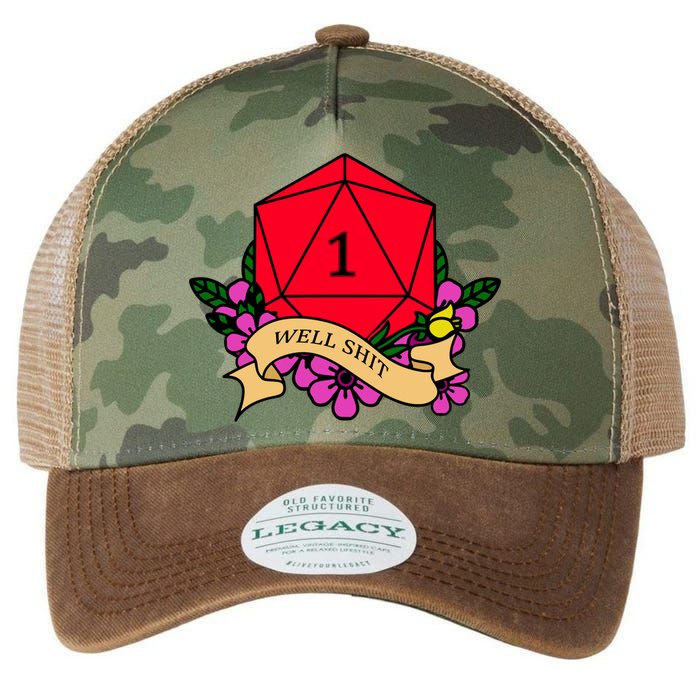 DND Well Shit Dice Game Legacy Tie Dye Trucker Hat