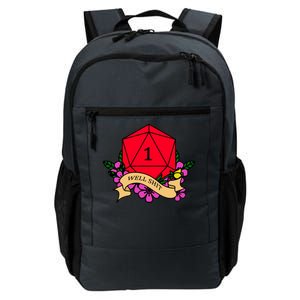 DND Well Shit Dice Game Daily Commute Backpack