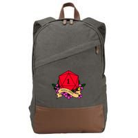 DND Well Shit Dice Game Cotton Canvas Backpack
