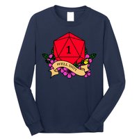 DND Well Shit Dice Game Long Sleeve Shirt