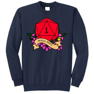 DND Well Shit Dice Game Sweatshirt