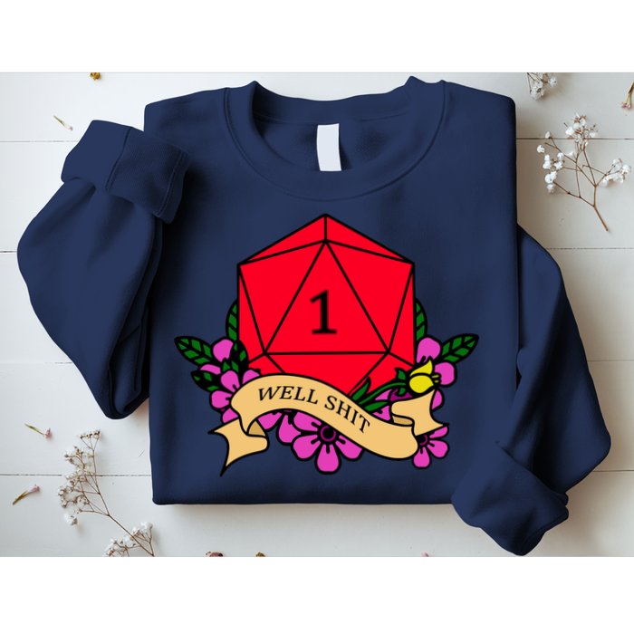 DND Well Shit Dice Game Sweatshirt
