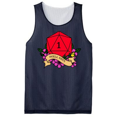 DND Well Shit Dice Game Mesh Reversible Basketball Jersey Tank