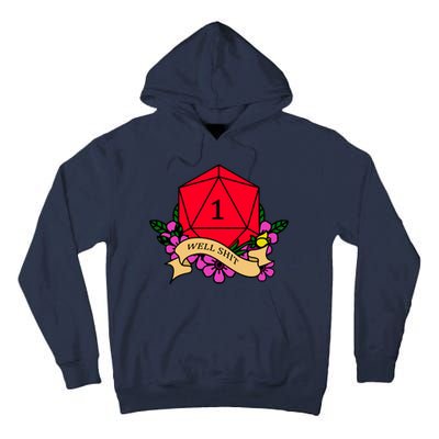 DND Well Shit Dice Game Tall Hoodie