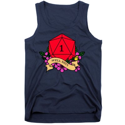 DND Well Shit Dice Game Tank Top