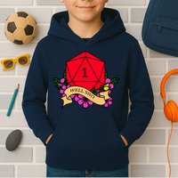 DND Well Shit Dice Game Kids Hoodie