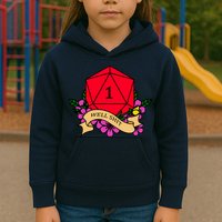 DND Well Shit Dice Game Kids Hoodie