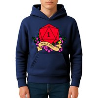 DND Well Shit Dice Game Kids Hoodie