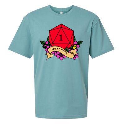 DND Well Shit Dice Game Sueded Cloud Jersey T-Shirt