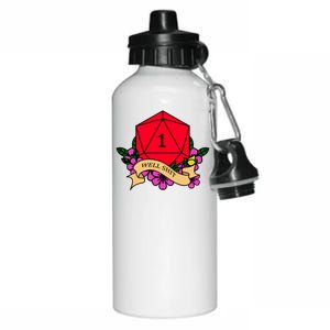 DND Well Shit Dice Game Aluminum Water Bottle