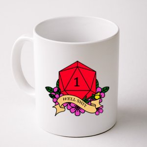 DND Well Shit Dice Game Coffee Mug